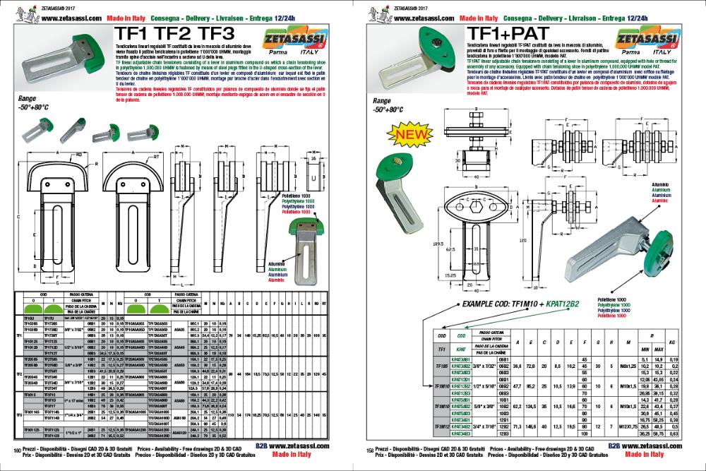 ADJUSTABLE CHAIN TENSIONER